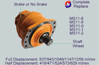 Compact Poclain MS50 Hydraulic Pump Motor Parts , Hydraulic Pump Repair Kit